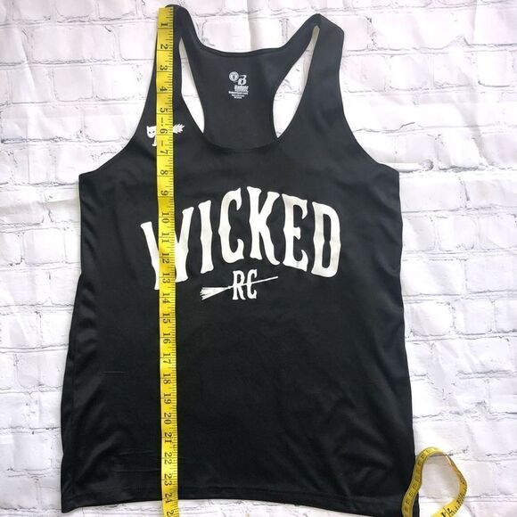 NWOT Womens Small Badger Sports USATF Wicked Running Club Racer Back Tank Top - Picture 6 of 6